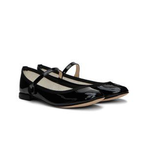 Repetto Lio Patent Leather Black Flats Mary Jane size 41 (FR)